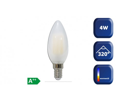 Lampadine candela led smerigliate